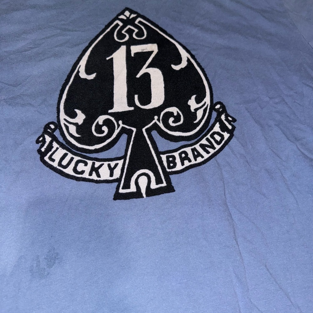 Lucky Brand light blue Tee